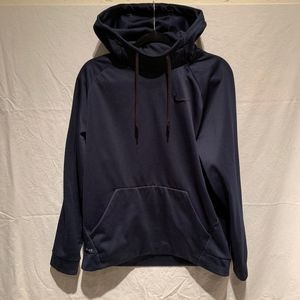 Nike Dri-Fit blue contemporary hoodie
